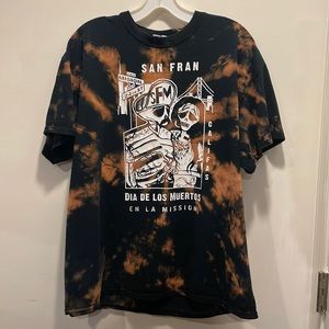 Day of the dead Spanish T shirt men’s size Large